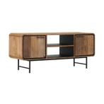 *WOONWINKEL* DTP Home Evo Tv-meubel Teak Met Ronde Hoeken 14, Verzenden, Nieuw
