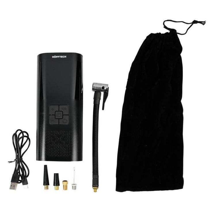 Hofftech Draagbare mini compressor - krachtig - digitaal..., Doe-het-zelf en Verbouw, Overige Doe-het-zelf en Verbouw, Nieuw, Ophalen of Verzenden