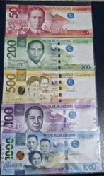 Filipijnen. - 50, 100, 200, 500 and 1000 Piso - 2020/2021