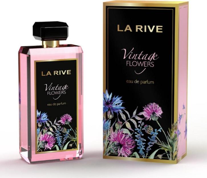 La Rive Vintage Flowers Eau de Parfum For Woman 90 ml, Sieraden, Tassen en Uiterlijk, Uiterlijk | Parfum, Nieuw, Verzenden