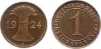 Duitsland 1 Reichspfennig 1924 E Pp Proof extrem selten J..., Postzegels en Munten, Verzenden