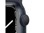 Apple Watch Series 7 OLED 41 mm Zwart GPS, Verzenden, Zo goed als nieuw