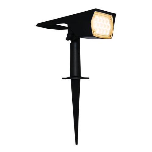 Solar grondspot 2 watt met spies - 3000K Warm wit, Tuin en Terras, Buitenverlichting, Kunststof, Ophalen of Verzenden