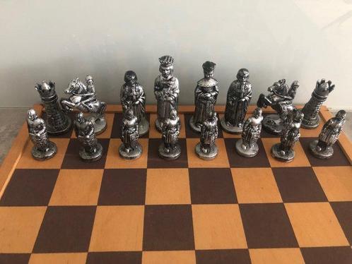 Schaakspel - hout/kunststof, Antiek en Kunst, Curiosa en Brocante