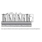 Zelfsluitend voerhek Spinder Limoline