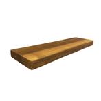 Houten wandplank  - Pure -  Groot - 4cm dik eiken - Boomstam, Huis en Inrichting, Woonaccessoires | Wandplanken en Boekenplanken