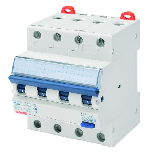 Gewiss aardlekautomaat / 3-polig + nul, 30mA, C16A / GW95177, Doe-het-zelf en Verbouw, Elektra en Kabels, Nieuw, Ophalen of Verzenden