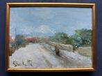 Gaetano Bocchetti (1888-1990) - Paesaggio innevato, Antiek en Kunst, Kunst | Schilderijen | Klassiek