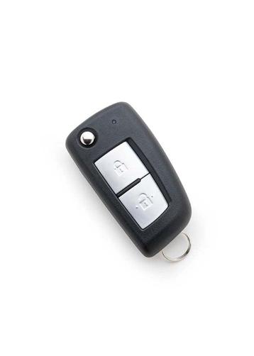 Nissan Pulsar (2014-2019) klapsleutel, 2 knop remote