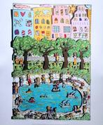 James Rizzi (after) - THE PARK POND 1984