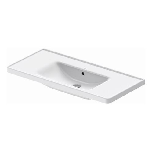 Wastafel Duravit D-Neo Met Overloop Kraanvlak Zonder, Doe-het-zelf en Verbouw, Sanitair, Overige typen, Nieuw, Ophalen of Verzenden