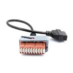 Citroën/Peugeot 30-pins OBD1 naar 16-pins OBD2 Verloopkabel, Auto diversen, Autogereedschap, Verzenden, Nieuw