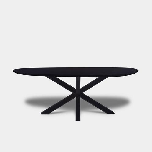 Tafel organisch eikenhout - Matrix Hout - Donker Eiken, Huis en Inrichting, Tafels | Eettafels