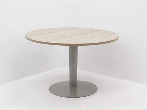 Kantine- vergadertafel - Ø120cm - robson eiken - trompetpoot, Huis en Inrichting, Tafels | Eettafels, Ophalen of Verzenden