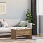 vidaXL Salontafel Artisan Eiken 102 x 50,5 x 46,5 cm Bewerkt, Huis en Inrichting, Tafels | Salontafels, Verzenden, Nieuw, 50 tot 100 cm