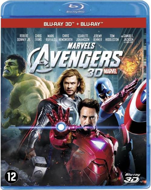 Marvels Avengers bluray en 3D (blu-ray tweedehands film), Cd's en Dvd's, Blu-ray, Zo goed als nieuw, Ophalen of Verzenden