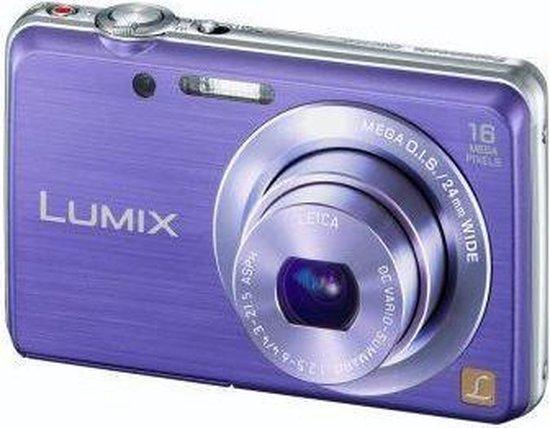Panasonic Lumix FS45 Digitale Compact Camera - Paars (In doo, Audio, Tv en Foto, Fotocamera's Digitaal, Zo goed als nieuw, Verzenden