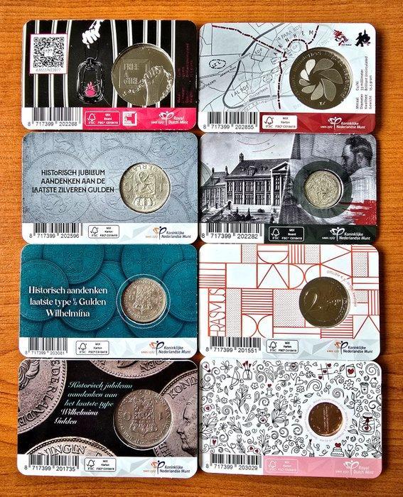 Nederland. Coin Card 2022/2025 (8 stuks) (Zonder, Postzegels en Munten, Munten | Nederland