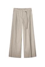 -50% Summum  Summum 4s2767-12157 trousers wide linen blend t, Verzenden, Nieuw, Beige