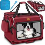 Reisbench hond - Draagtas hond - Transportbox - 61x42x42 cm, Dieren en Toebehoren, Verzenden, Zo goed als nieuw