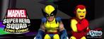 uDraw Marvel Super Hero Squad Comic Combat (xbox 360 uDraw, Ophalen of Verzenden, Zo goed als nieuw