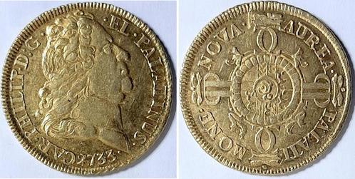 1 Karolin Pfalz 1733 fast Vz Car Philip, Postzegels en Munten, Munten | Europa | Niet-Euromunten, Verzenden