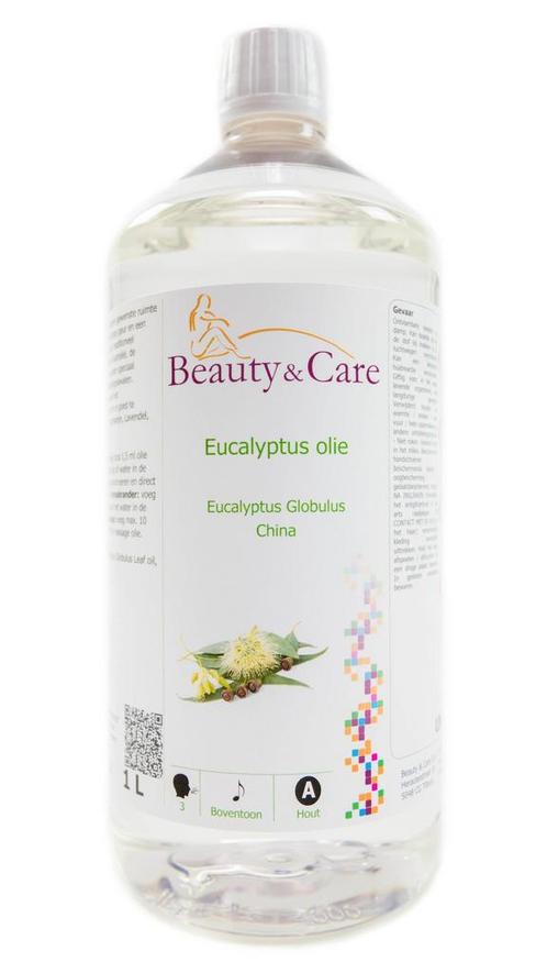 Beauty & Care Eucalyptus etherische olie 1 L.  new, Sport en Fitness, Gezondheidsproducten en Wellness, Aroma, Nieuw, Ophalen of Verzenden