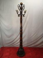 Kapstok - hout, brons, onyx