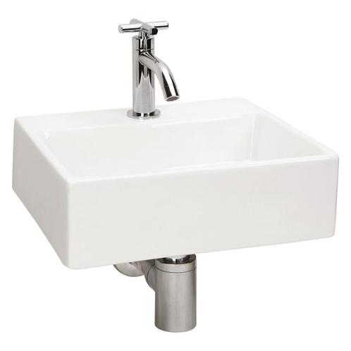 Fonteinset Differnz Argus 11.5x33x28.5 cm Keramiek Wit, Doe-het-zelf en Verbouw, Sanitair, Overige typen, Nieuw, Chroom, Ophalen of Verzenden