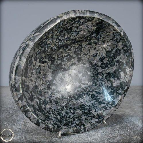 Natuurlijke Merliniet van eerste kwaliteit - Indigo Gabbro, Verzamelen, Dierenverzamelingen