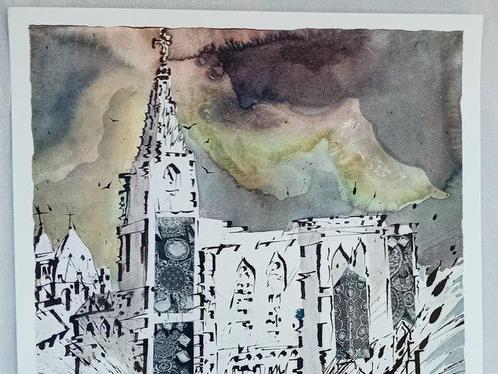 Salvador Dali (1904-1989) - Lithografie Alsace, petit modèle, Antiek en Kunst, Antiek | Overige Antiek
