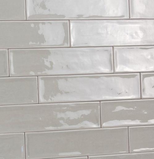 Wandtegel Grijs 7,5x30cm (Muur- en plafondtegels), Doe-het-zelf en Verbouw, Tegels, Minder dan 20 cm, 20 tot 40 cm, 10 m² of meer
