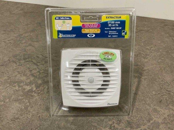 - Autogyre Toiletventilator ø100 mm, Doe-het-zelf en Verbouw, Ventilatie en Afzuiging, Nieuw, Ophalen of Verzenden