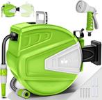 Wandslangenbox - Tuinslanghaspel - Tuinslang met haspel - 30, Tuin en Terras, Verzenden, Zo goed als nieuw