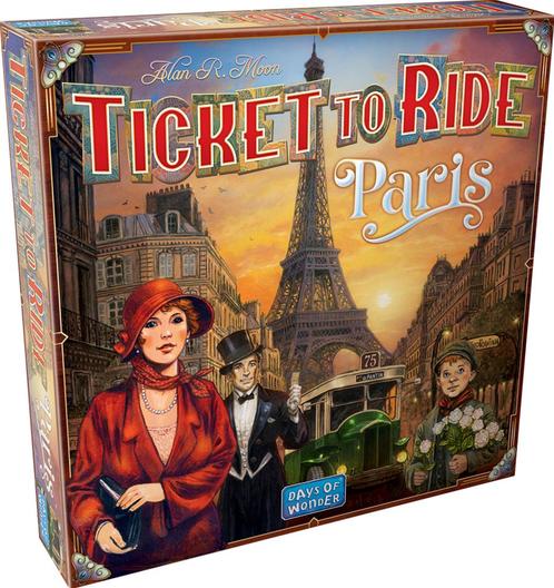 Ticket to Ride - Paris (Engelse versie) | Days Of Wonder -, Hobby en Vrije tijd, Gezelschapsspellen | Bordspellen, Nieuw, Verzenden