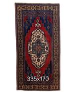 Groot Perzisch tapijt Taspinar 335x170 wollen vloerkleed, Rood, Verzenden, 200 cm of meer, Zo goed als nieuw