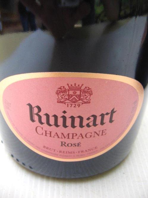 Ruinart, Rosé - Champagne Brut - 3 Flessen (0.75 liter), Verzamelen, Wijnen