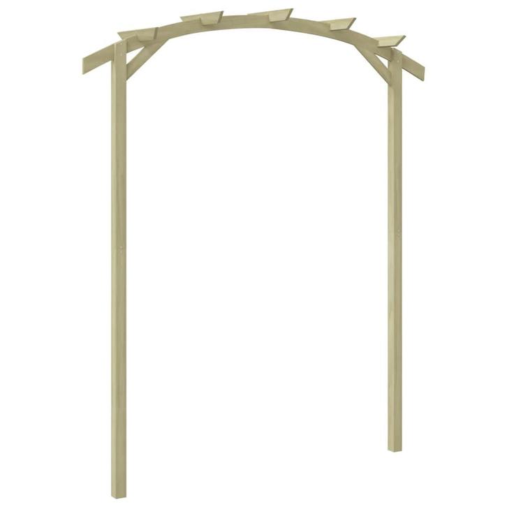 vidaXL Pergola 180x210x40 cm geïmpregneerd grenenhout, Tuin en Terras, Palen, Balken en Planken, Nieuw, Verzenden