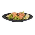 GGM Gastro | (6 stuks) Bord - NERO - Melamine - Ø 210mm |, Verzenden, Nieuw, Effen, Bord(en)