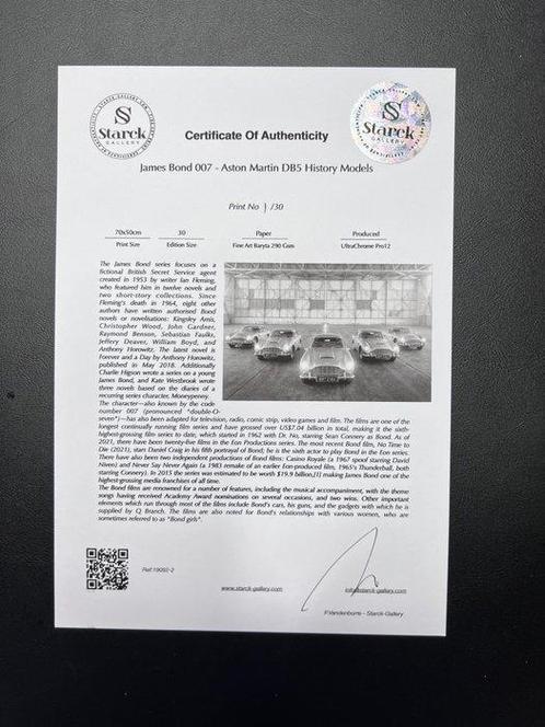 James Bond, Aston Martin DB5 History - Fine Art Photography, Verzamelen, Film en Tv