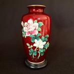 Vaas - Koper, Emaille - Japan - Shippou Kabin Bara (Zonder