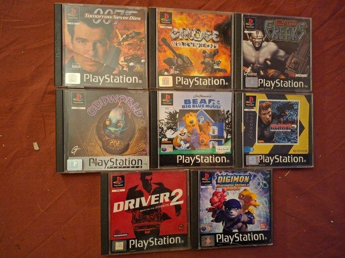 8 Games, Sony - Playstation 1 (PS1) - Diverse titels -, Spelcomputers en Games, Spelcomputers | Overige Accessoires