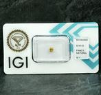 1 pcs Diamant (Natuurlijk gekleurd) - 0.18 ct - Fancy, Nieuw