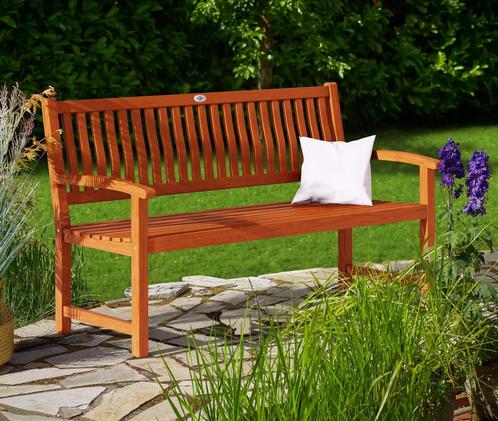 Tuinbank Maxima Eucalyptushout 152x55x90cm FSC-gecertific..., Tuin en Terras, Tuinsets en Loungesets, Nieuw, Verzenden