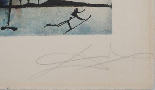 Salvador Dali (1904-1989) - Le chevalier moyenâgeux, Antiek en Kunst, Antiek | Overige Antiek