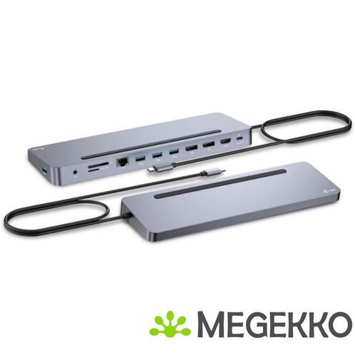 I-tec C31FLAT2PDPRO notebook dock & poortreplicator Bedraad, Computers en Software, Windows Laptops, Nieuw, Verzenden