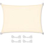 Veilige schaduwdoek voor kinderen - 3x5m - Beige, Tuin en Terras, Schaduwdoeken, Ophalen of Verzenden, Nieuw