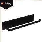 Ruhhy Keukenrolhouder 25 cm – Zwarte Metalen Hanger voor, Ophalen of Verzenden, Nieuw