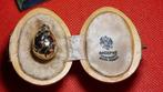 Fabergé ei - Antieke Empire Easter Egg-hanger 14k goud en