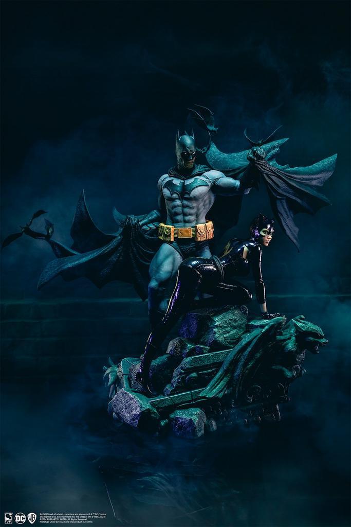 DC Comics Statue 1/4 Batman & Catwoman Reunion 67 cm, Verzamelen, Film en Tv, Nieuw, Ophalen of Verzenden